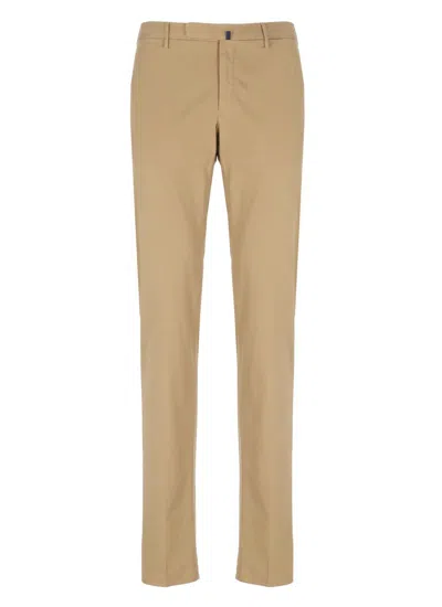 Incotex Trousers In Beige