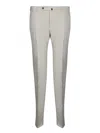 Incotex Chinolino Taupe Pants In Beige