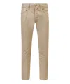 Incotex Straight-leg Trousers In Beige