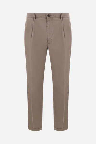 Incotex Trousers In Beige