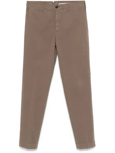 INCOTEX TROUSERS,1W0851.4055C 432 DARK BEIGE