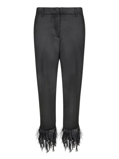 Incotex Trousers In Black
