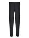 Incotex Sleek Trousers With Tailored Fit And Premium Fabric Finish In Blue