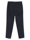 Incotex Trousers With Back Pockets And Belt Loops In Blue