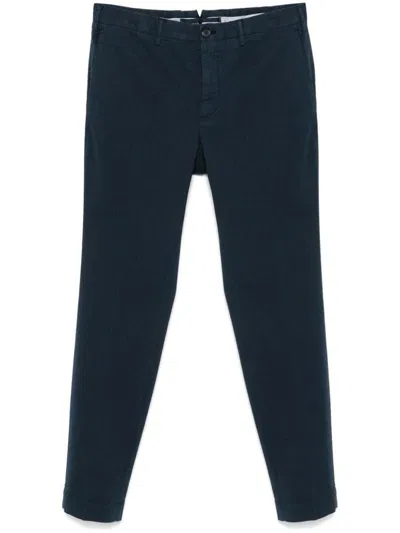 Incotex Trousers In Blue