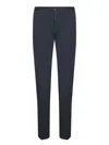Incotex Dark Blue Slim Pants In Blue