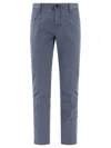 Incotex Button-fly Trousers In Blue