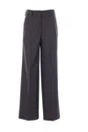 Incotex Virgin-wool Trousers In Blue