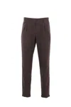 Incotex Pleated Straight-leg Trousers In Blue