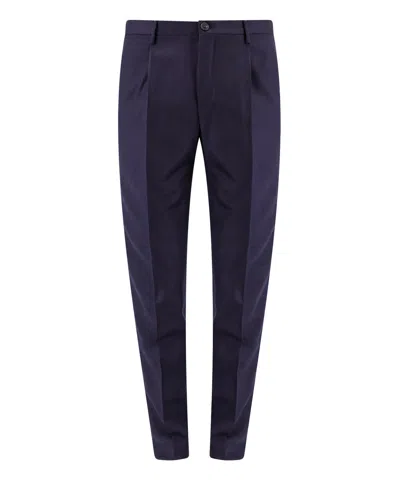 Incotex Trousers In Blue