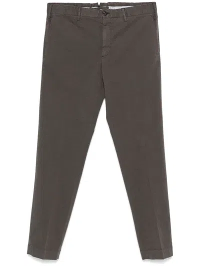 Incotex Trousers Clothing In Brown