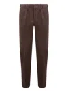 Incotex Trousers In Brown