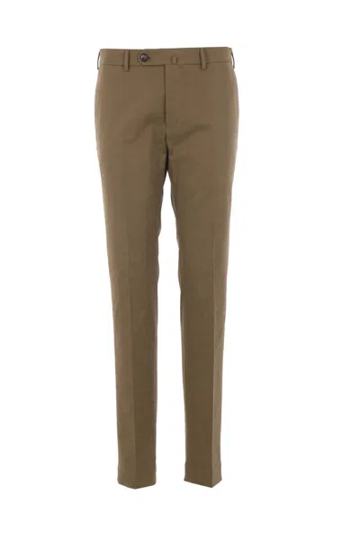Incotex Trousers In Brown