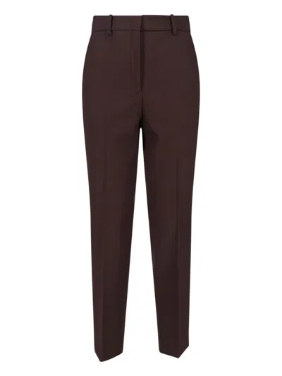 Incotex Straight Pants In Brown