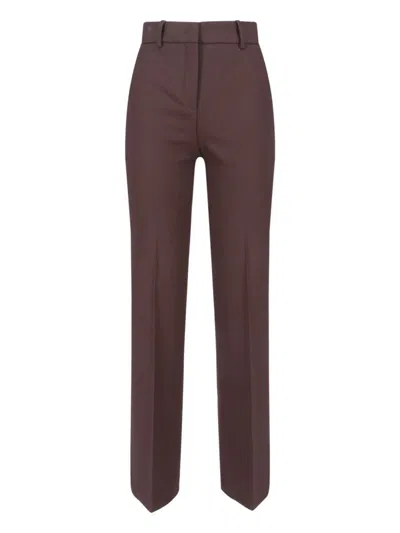 Incotex Straight Pants In Brown