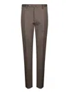 Incotex Trousers In Brown