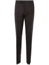 Incotex Belt-loop Casual Pants In Brown
