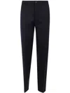 Incotex Tailored Trousers With Straight Leg And Pockets In Blue
