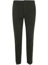 Incotex Cotton Short Trousers In Dark Green