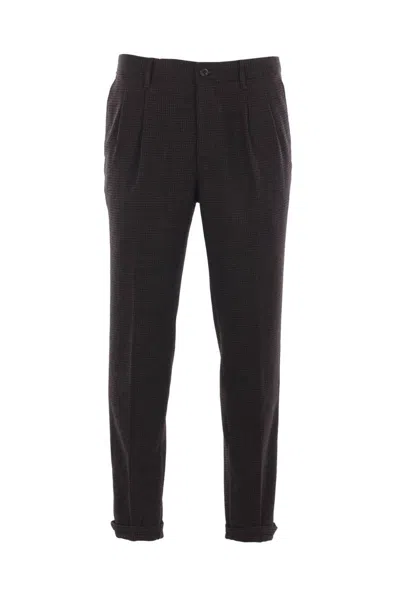 Incotex Trousers In Gold