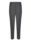 Incotex Dark Grey Tapered Pants In Gray