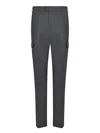 Incotex Cargo-pocket Trousers In Gray