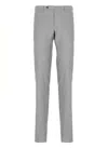 Incotex Slim Fit Chino Trousers In Gray