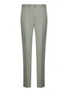 Incotex Pale Green Chinolino Trousers In Green