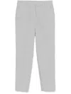 Incotex Trousers With Back Pockets And Belt Loops In Grey