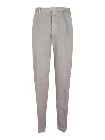 Incotex Trousers In Grey