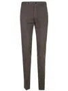 Incotex Pantalone Regular Fit In Cotone Certificato In Grey
