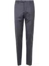 Incotex Tailored Trousers With Creased Design And Pockets In Grey