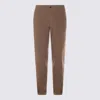 Incotex Trousers With Back And Side Pockets In Brown