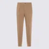 Incotex Trousers Light And Natural In Brown