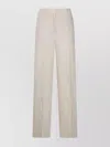 Incotex Trousers Linen Wide Leg