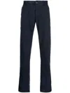 Incotex Velvet Trousers In Black