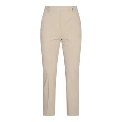 Incotex Tailored Trousers With Back Pockets And Belt Loops In Neutral