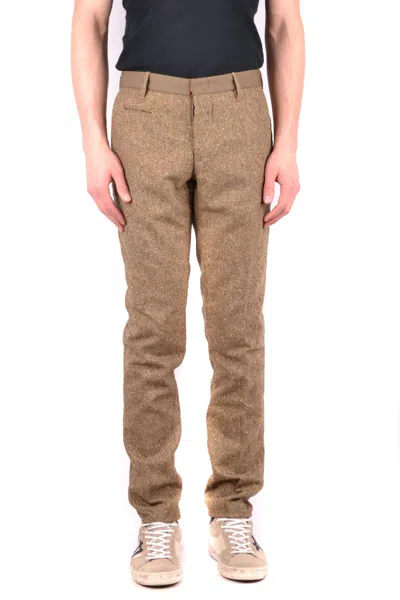 Incotex Trousers Multicolor In Brown