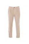 Incotex Trousers In Neutral