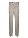 Incotex Cargo-pocket Trousers In Neutral
