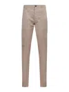 Incotex Trousers With Pockets And Belt Loops In Neutral