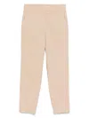 Incotex Trousers With Belt Loops And Pockets In Nude & Neutrals