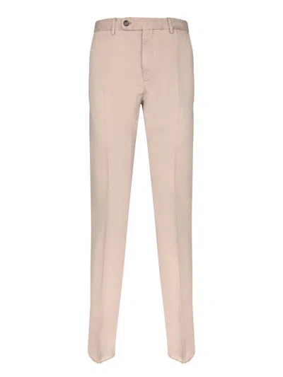 Incotex Trousers In Pink