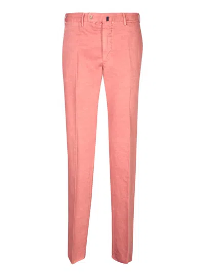 Incotex Trousers In Pink