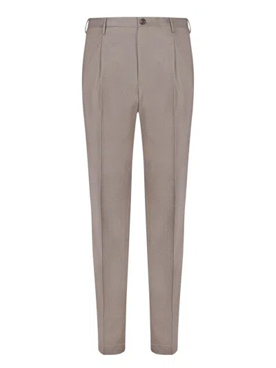 Incotex Trousers In Brown