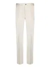 Incotex Batavia Cream Trousers In White