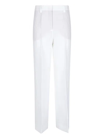 Incotex Straight Pants In White