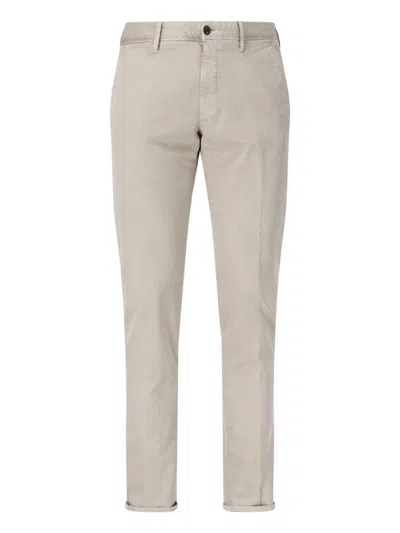 Incotex Pantaloni Slim In Brown