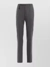 Incotex Trousers With Back Pockets And Belt Loops In Gray
