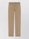 Incotex Trousers With Back Pockets And Belt Loops In Neutral